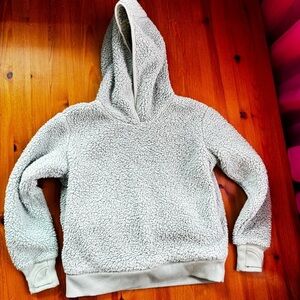 Athleta girl fleece pullover hoodie